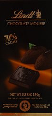 Lindt srednie czarne chocolate mousse 70 cacao